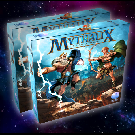 Mythalix: Chapter 1: Greek Mythology by Sunrise Game Studio - Immortality  Box Art + Mythalix Chapter 1: Greek Mythology - Gamefound