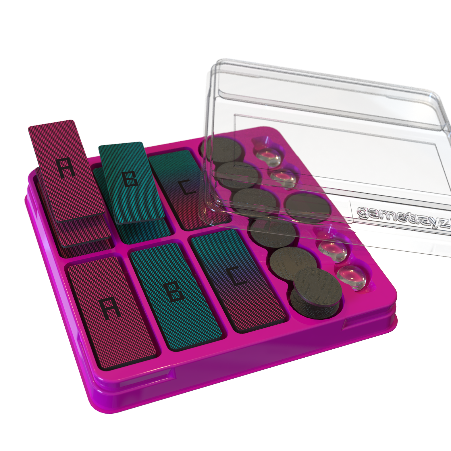 Project L: Finesse by Boardcubator - GameTrayz Insert - Gamefound