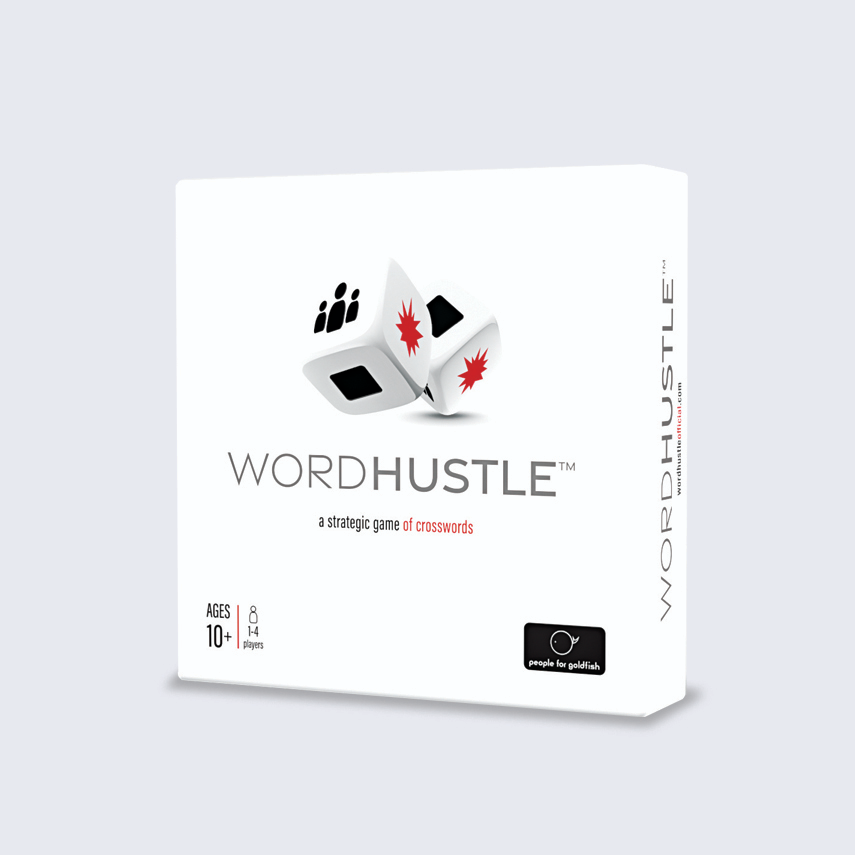 Word Hustle A Strategic Game of Crosswords by People for Goldfish LLC