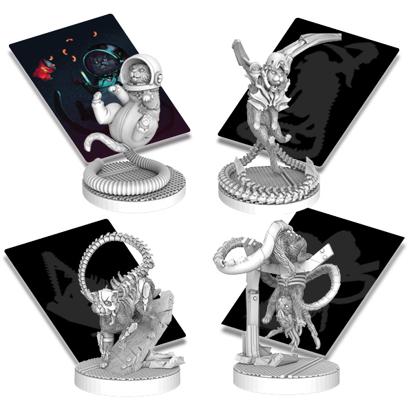 Nemesis By Awaken Realms Space Cats Collection Gamefound