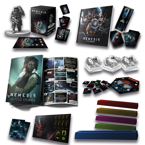 Nemesis by Awaken Realms - Intruder pledge (Gamer all-in) - Gamefound