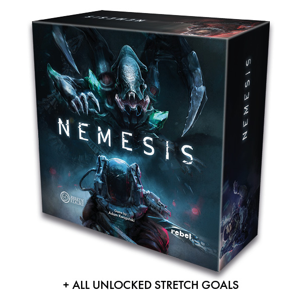Awaken Realms Nemesis Acryl Spielsteine - Deluxe Brettspiel Zubehör