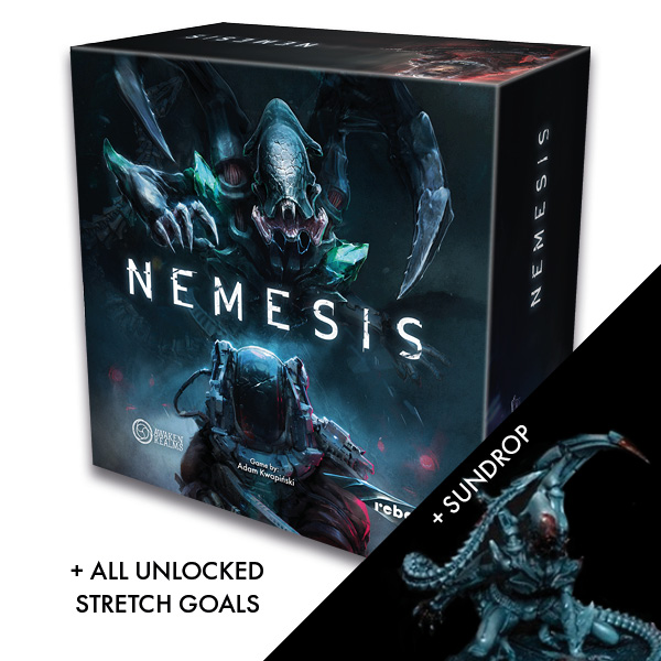 Nemesis by Awaken Realms - SUNDROP Core box - Gamefound