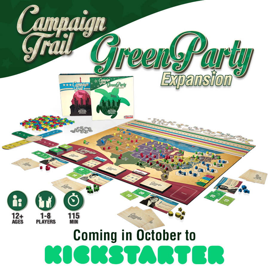 Campaign Trail Second Edition and Green Party Expansion by Grey Fox