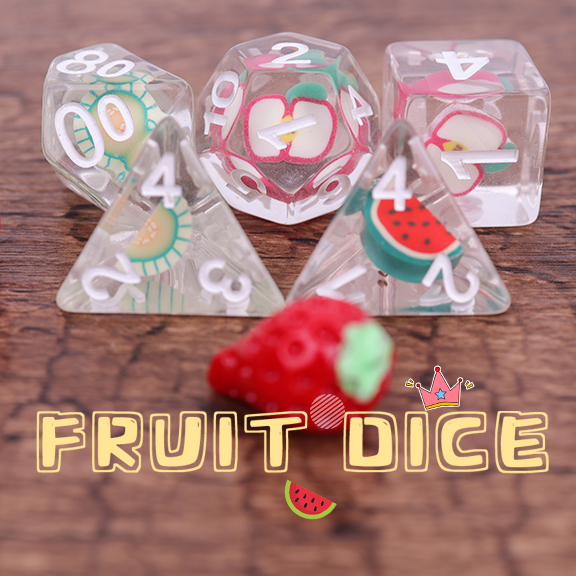Fruit Dice by NANJIAN Games Super Fruit Fantasy (70 sets) Gamefound