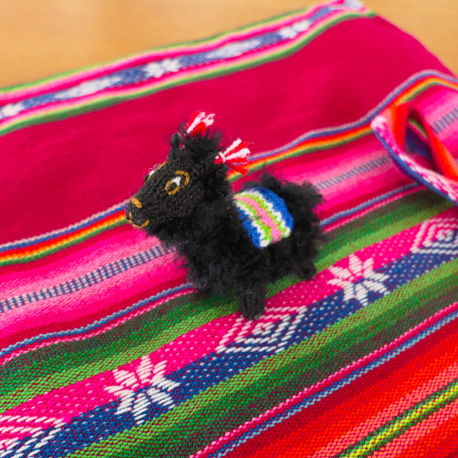 P'achakuna by Treeceratops - Plush Llama (Black) - Gamefound