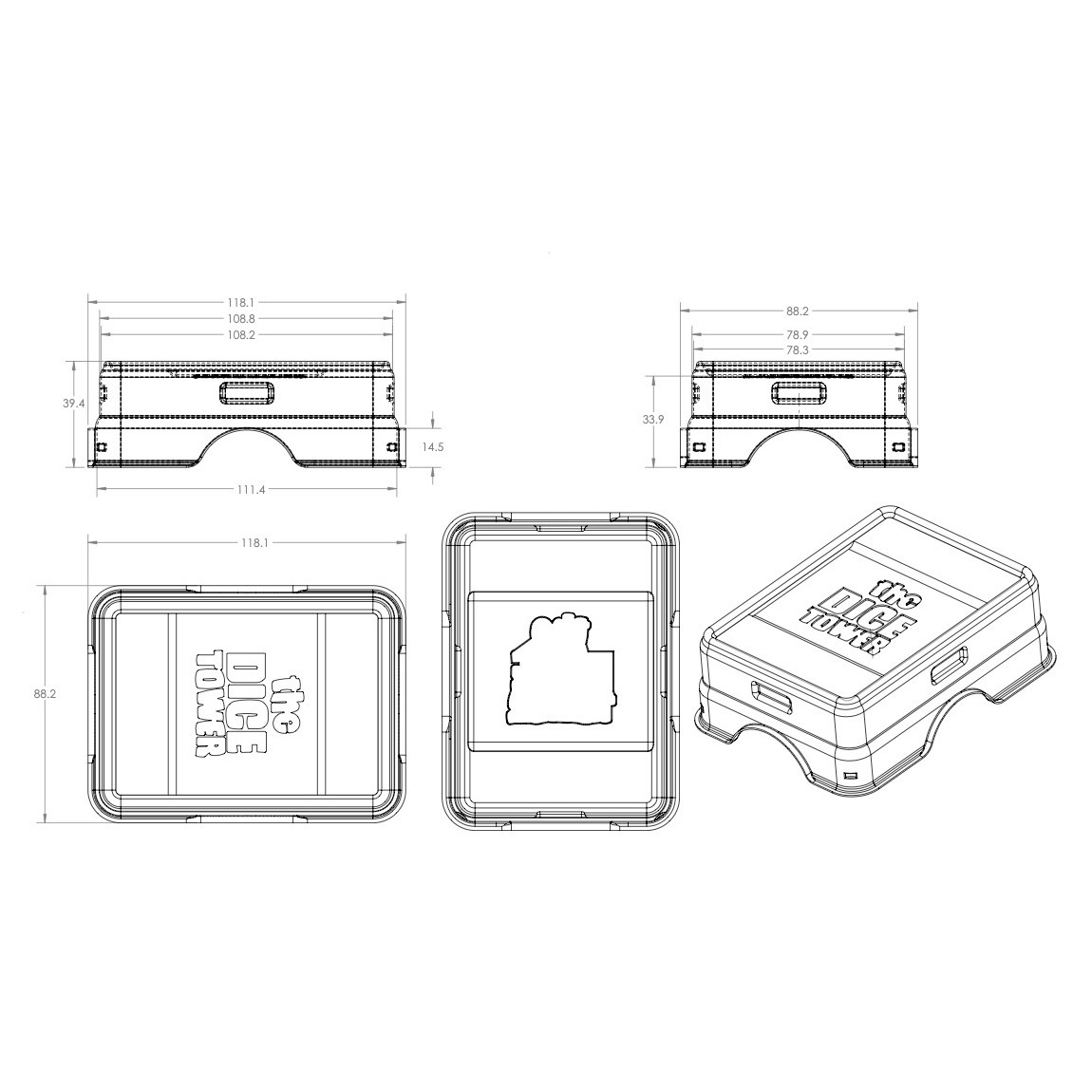 Dice Tower 2021 by The Dice Tower Card Trays Gamefound