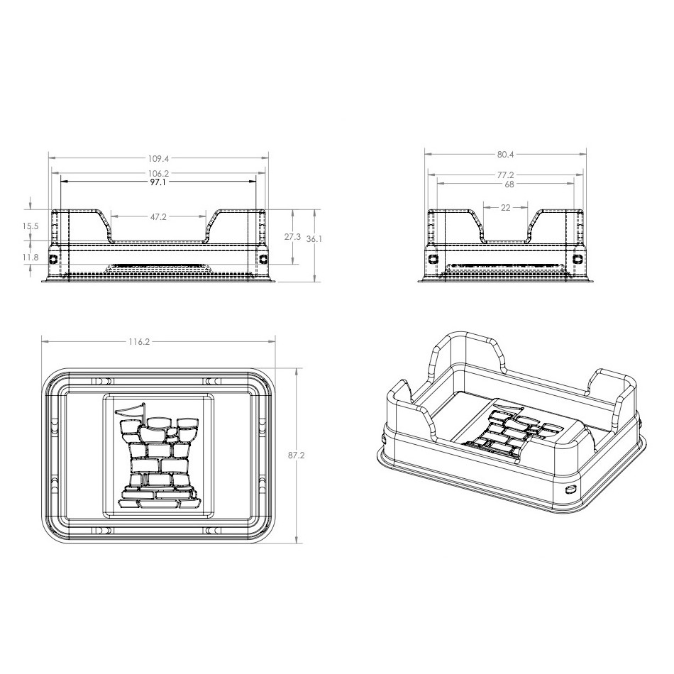Dice Tower 2021 by The Dice Tower Card Trays Gamefound