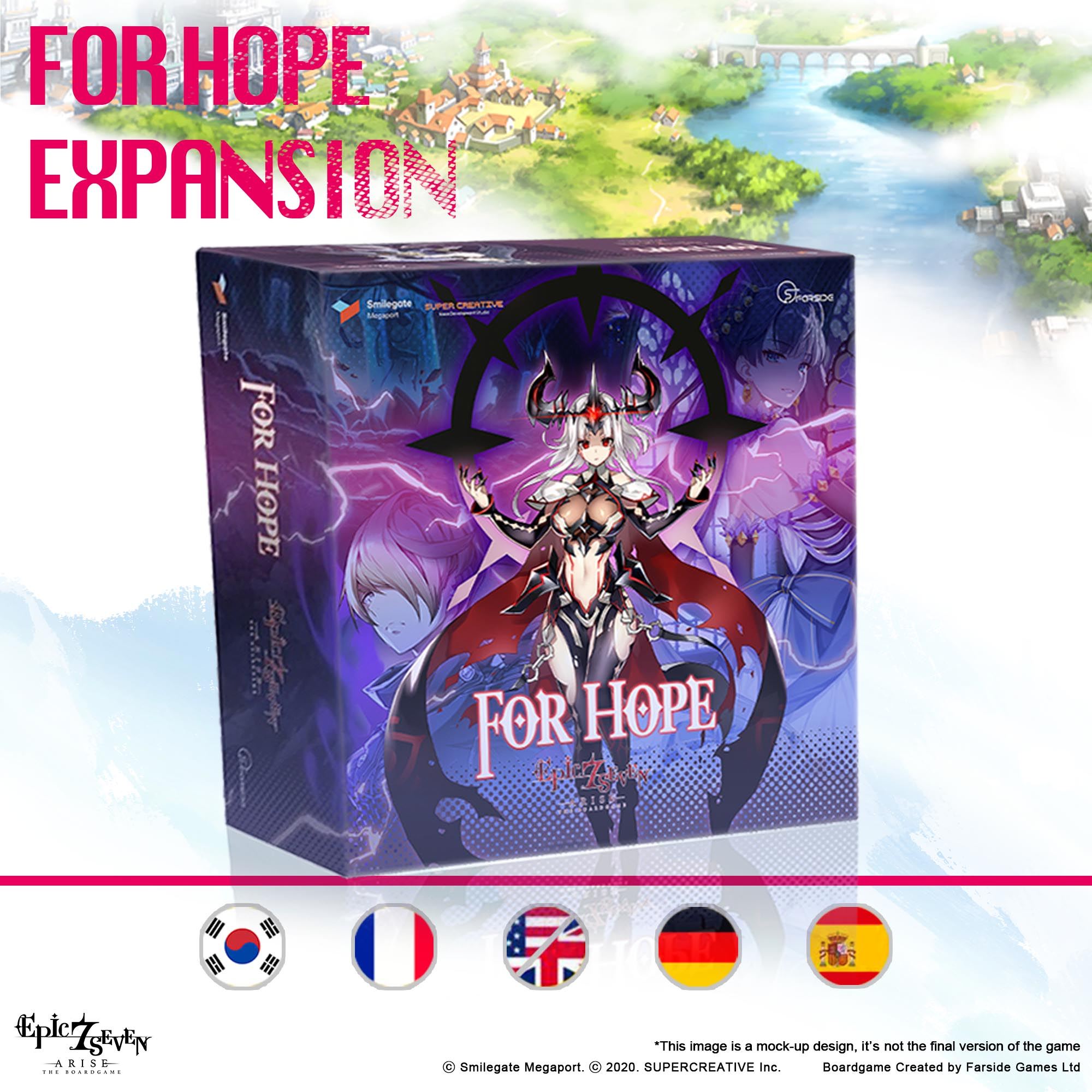 Epic Seven Arise: The Board Game by Farside Games - For Hope Expansion -  Gamefound