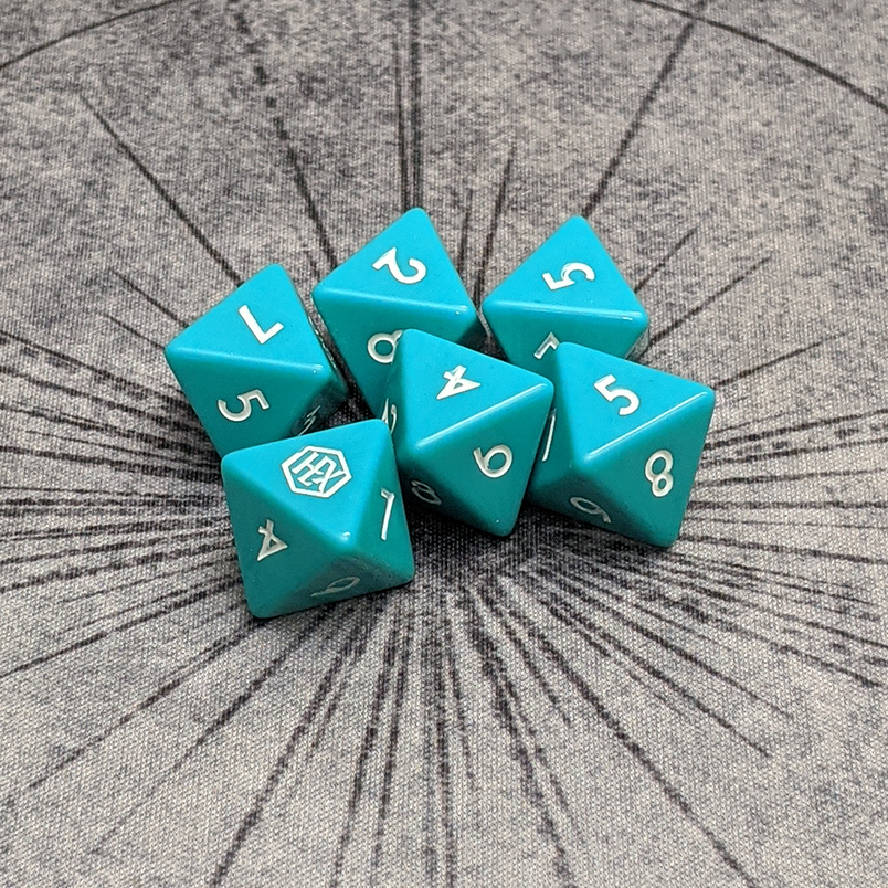 HEXplore It The Domain of Mirza Noctis by hexploreit Fate Dice (x6