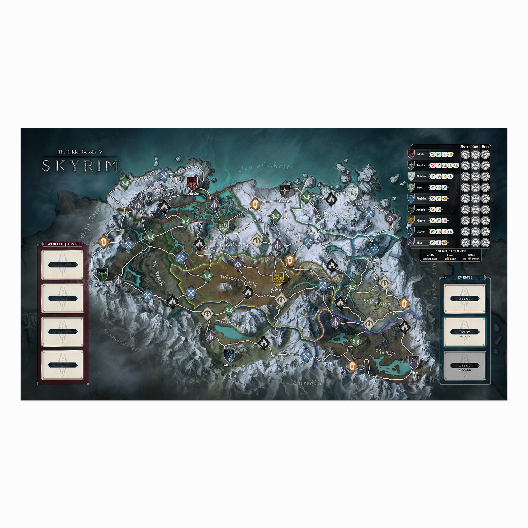 The Elder Scrolls V: Skyrim The Adventure Game by MODIPHIUS ...