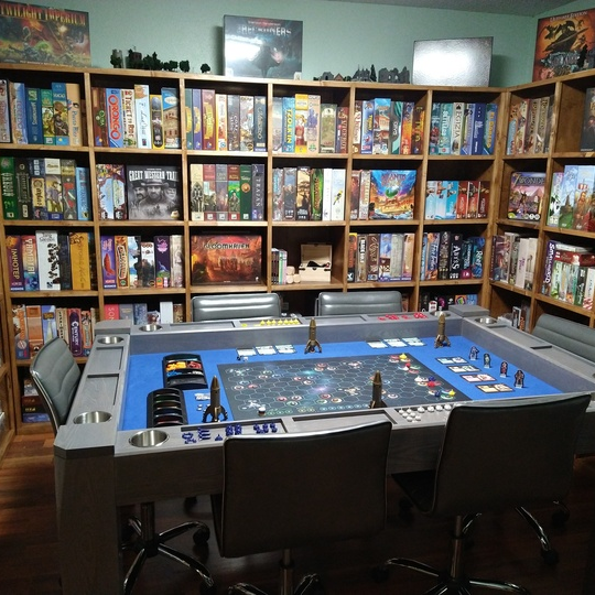 The Origins Exquisite & Functional Board Game Table by Game Theory