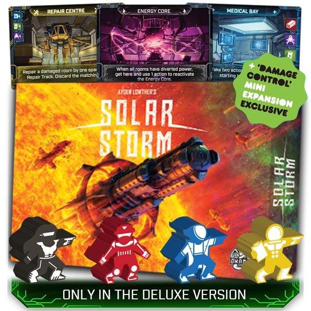 Solar Storm by DrandaGames - Solar Storm Deluxe - Gamefound