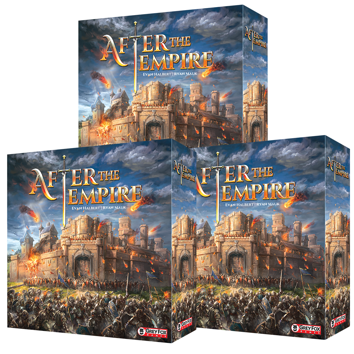 After the Empire - Deluxe version reprint by Grey Fox Games - Deluxe After  the Empire - Retail Pledge - Gamefound