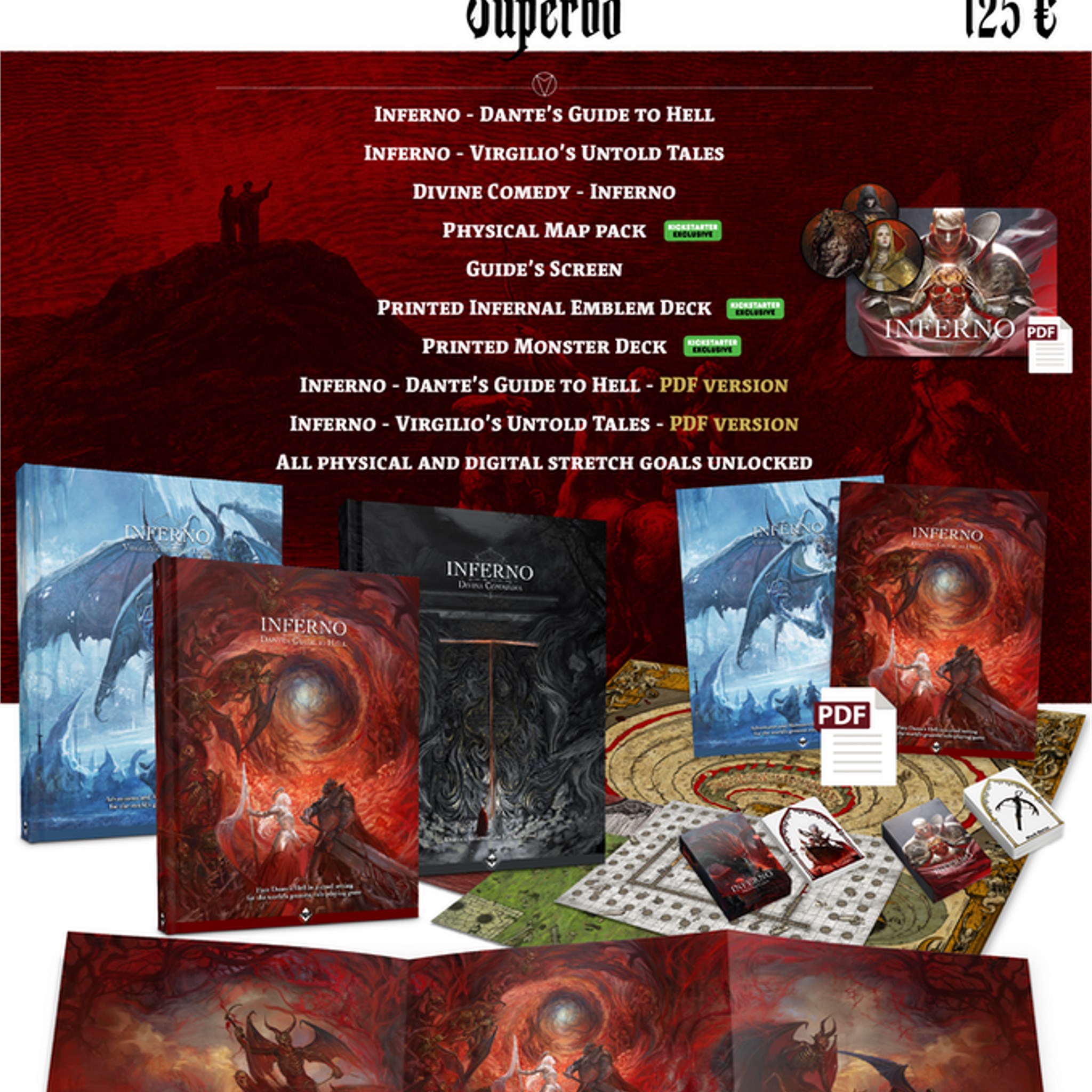Inferno - Dante's Guide to Hell for 5e by Acheron Games - Superbo