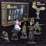 The Cats of Mont Saint Michel Hero Miniatures Set