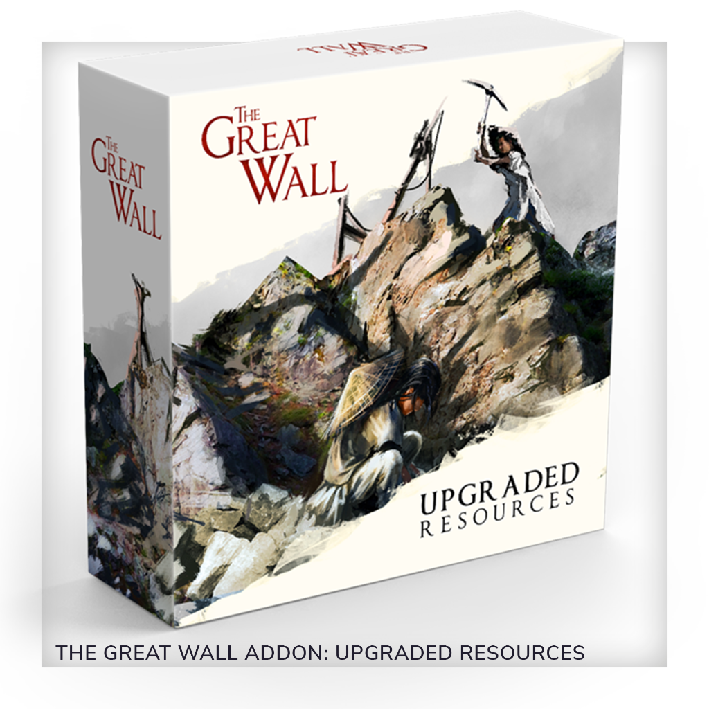 Great Wall Board Game by Awaken Realms Upgraded Resources