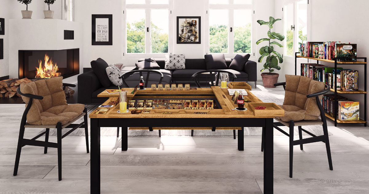 The Geeknson Bristol Board Game Table by Geeknson Team LP 46