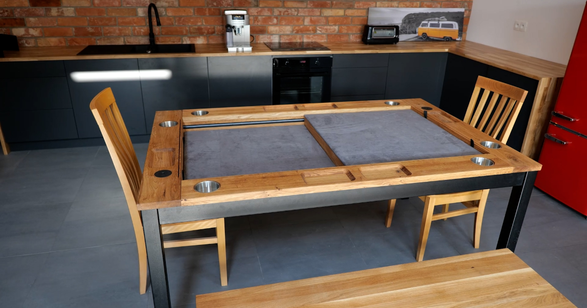 The Geeknson Bristol Board Game Table by Geeknson Team - LP - Coffee Bristol  Gaming Table - Gamefound