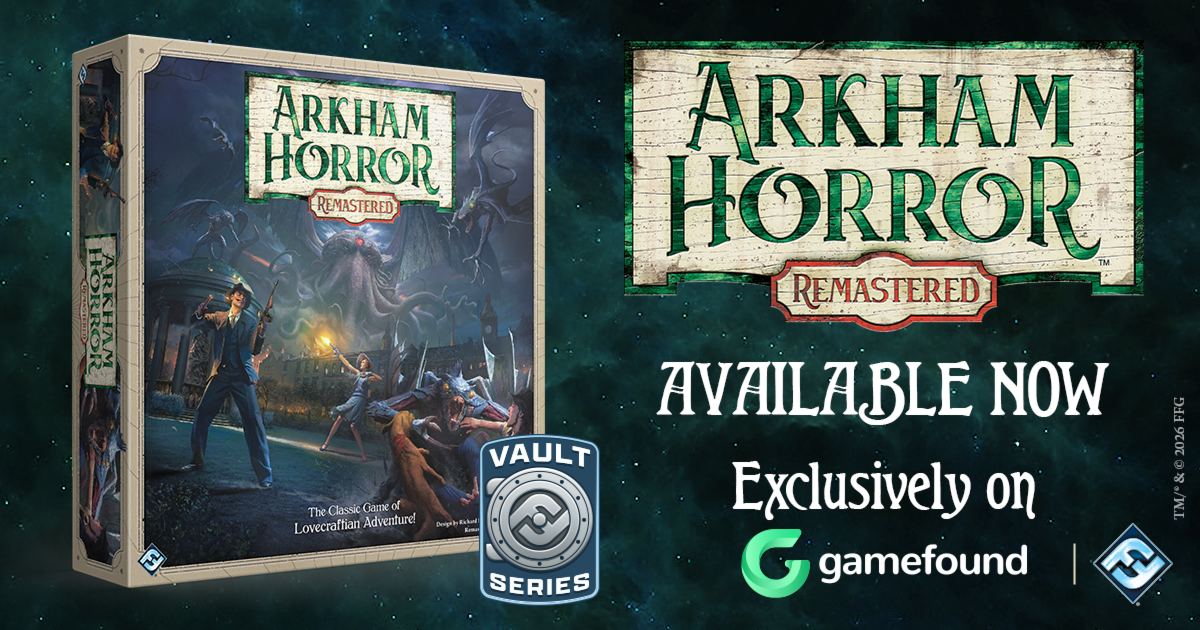 Arkham Horror Remastered - Vault Series by Fantasy Flight Games - Your ...