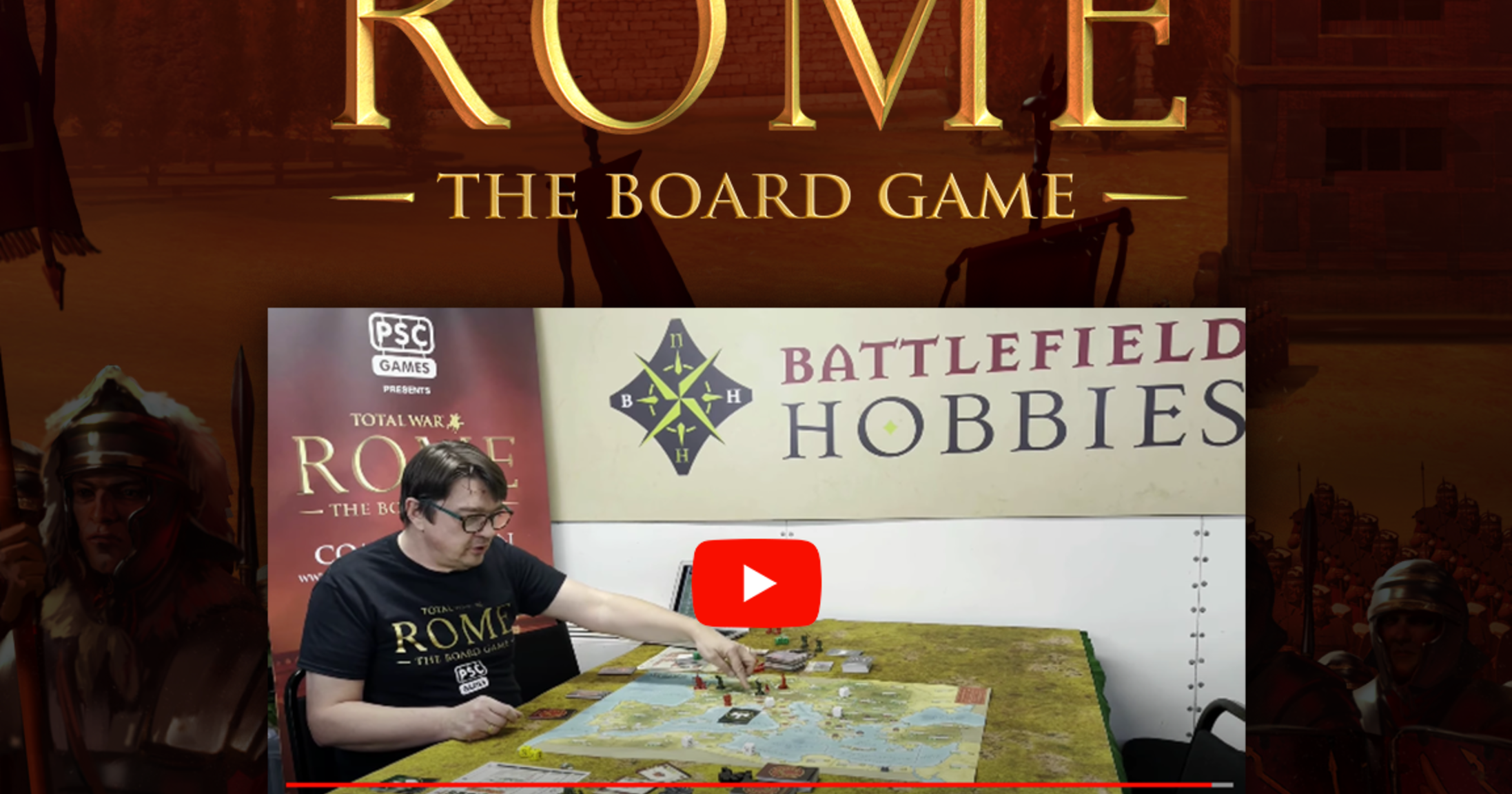 Total War: ROME: The Board Game by Colour Command & Combat Ltd. - Solo ...