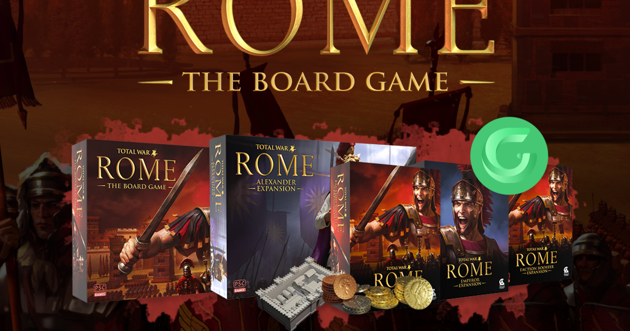 Total War: ROME – The Board Game, Board Game