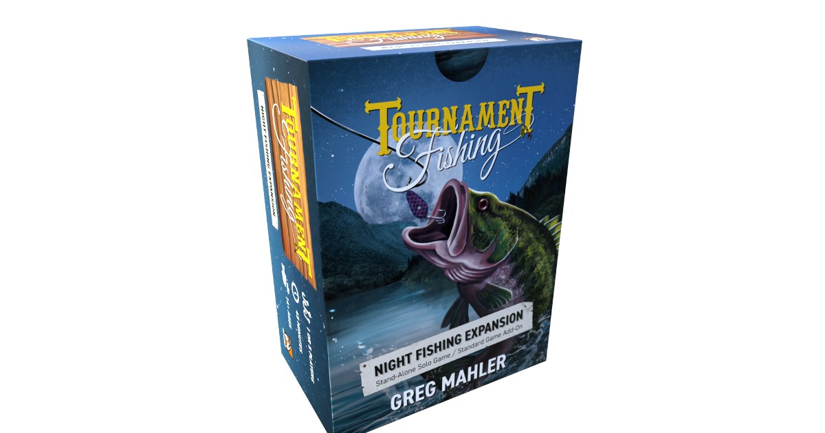 Tournament Fishing: The Deck Building Game by TGG-Games - Night Fishing  Solo Edition Expansion - Gamefound