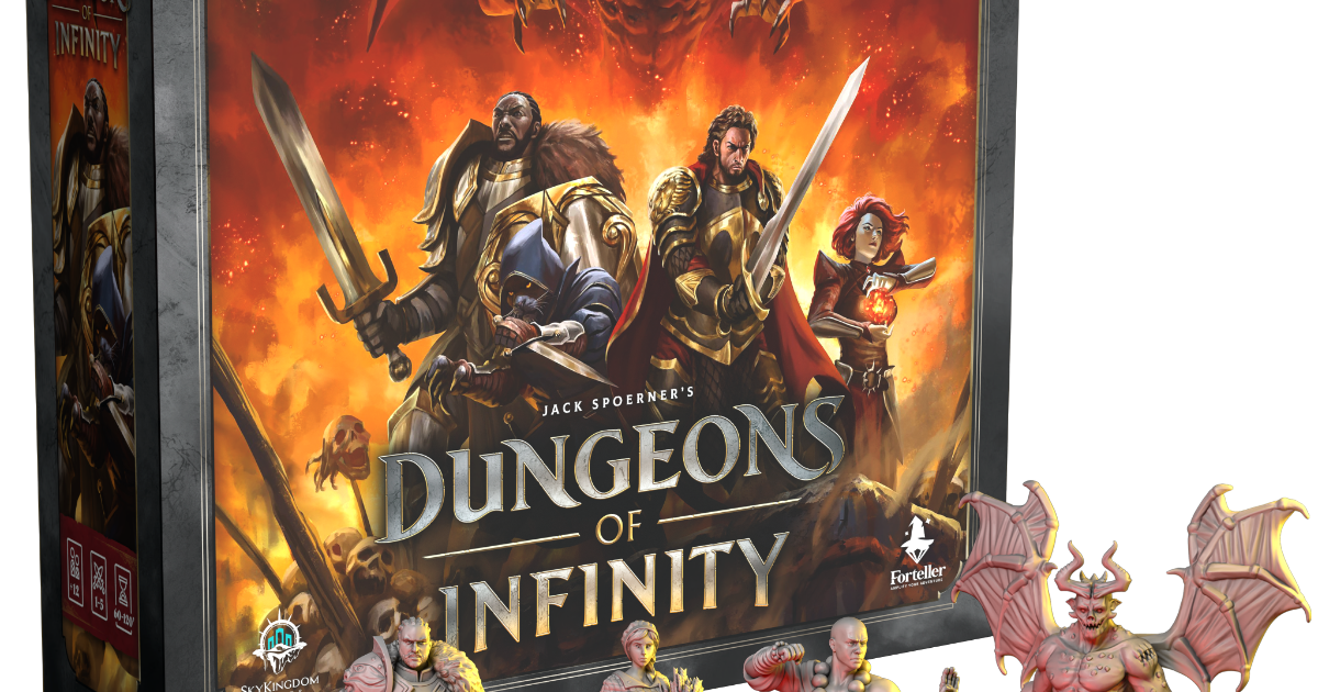 Dungeons of Infinity Deluxe Game main image 1