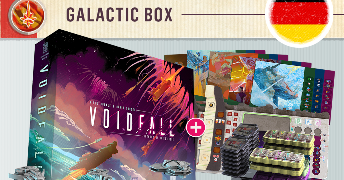 Voidfall by Mindclash Games - Galactic Box - German Edition (Late 