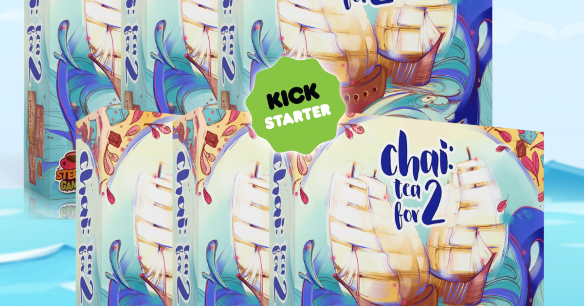 Chai Tea for 2 & Dice Trays by Steeped Games 6X Chai Tea for 2