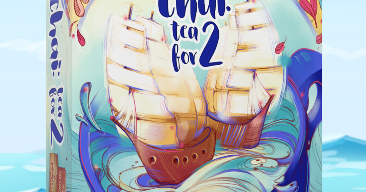 Chai Tea for 2 & Dice Trays by Steeped Games Chai Tea for 2