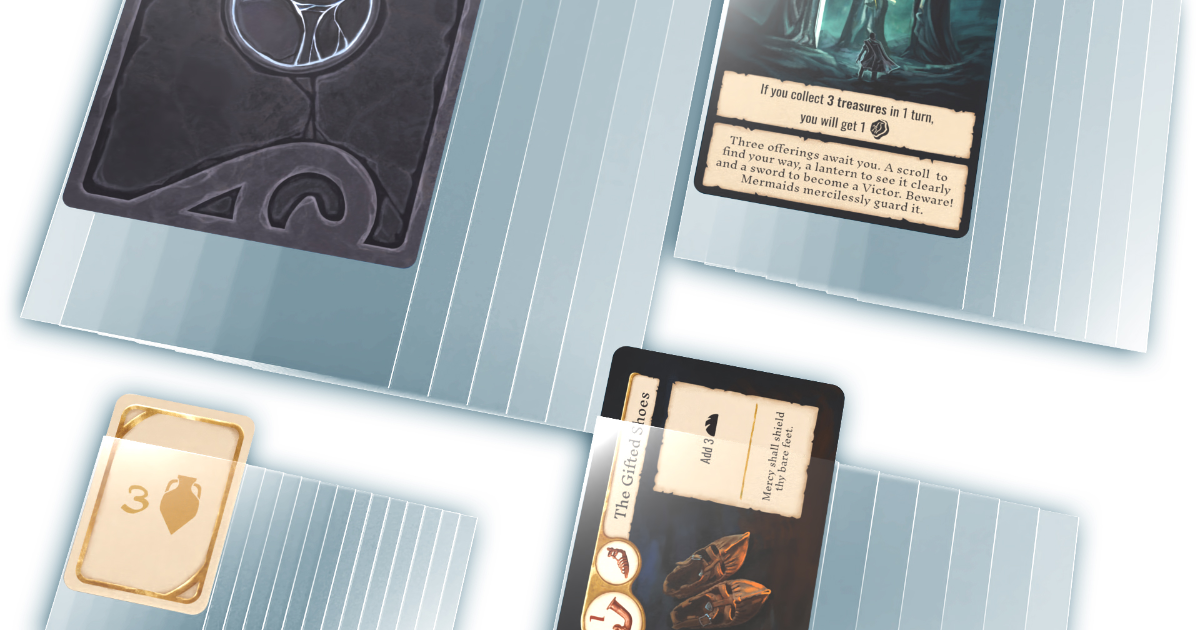 TITANS Board Game by Go On Board - Card Sleeves (small cards) - Gamefound