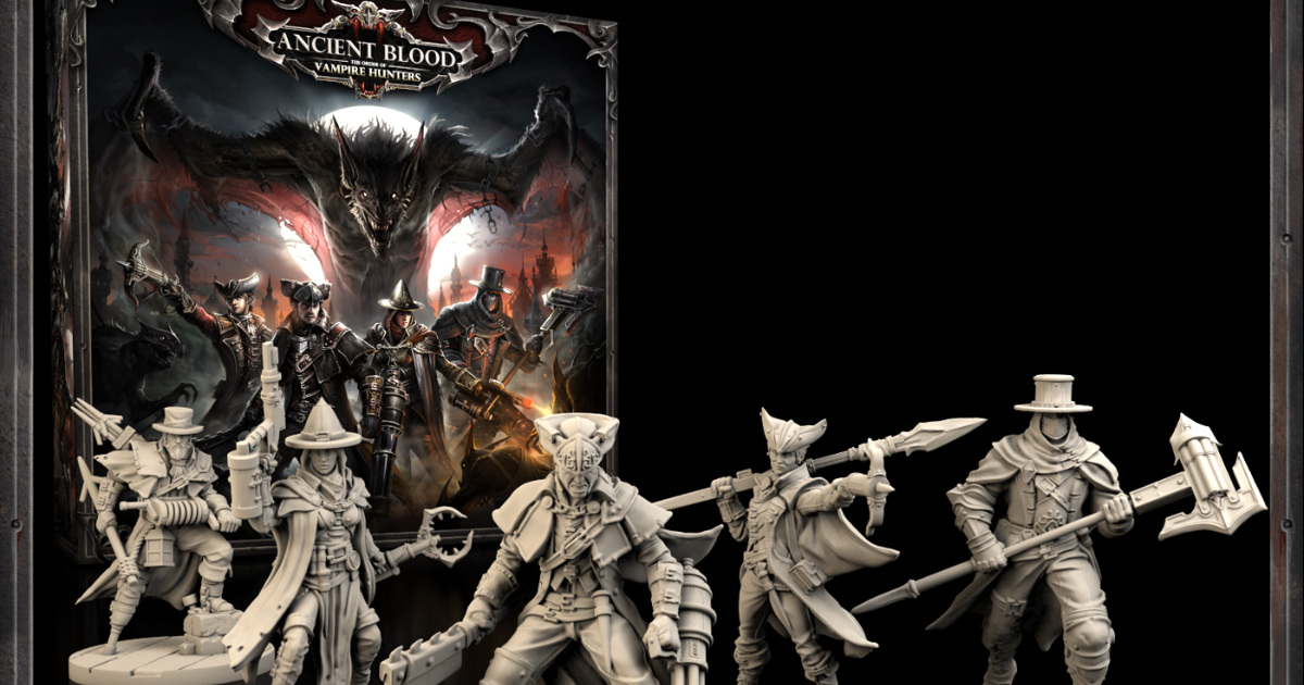 Ancient Blood: The Order of Vampire Hunters, Board Game