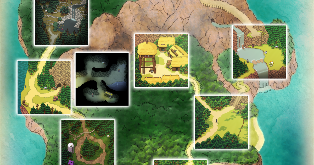 RoboMon The Tabletop Adventure! by Gabe Barrett GIA maps are done