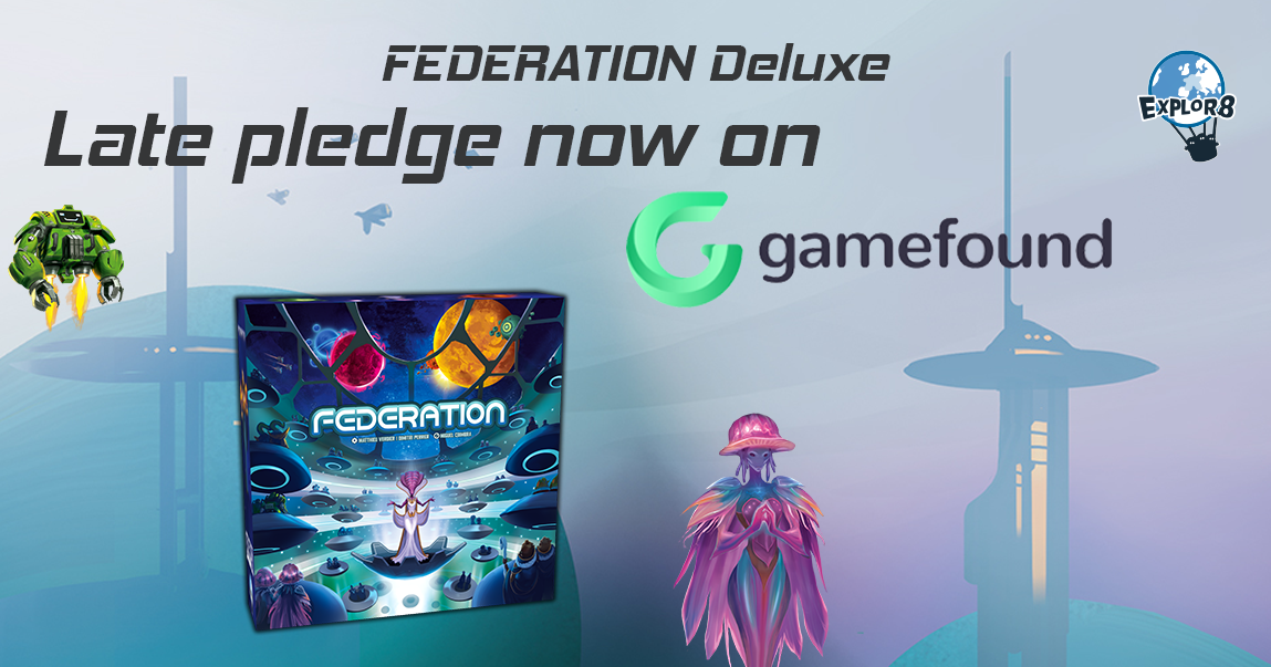 Federation - Boardgame by Explor8 - Gamefound