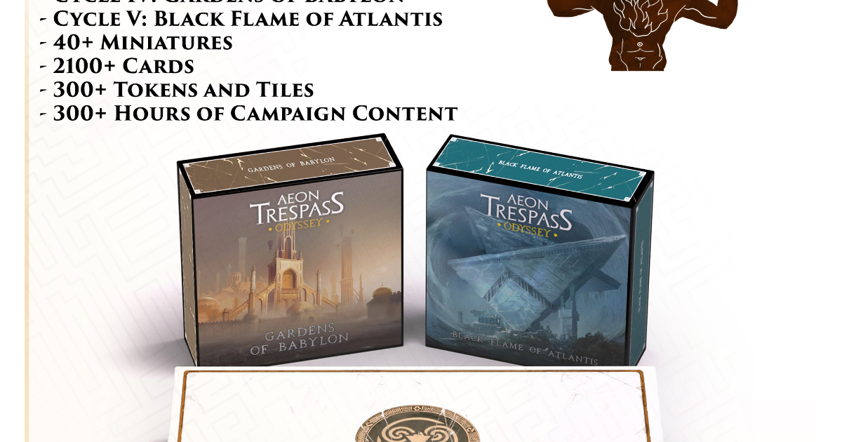 Aeon Trespass Odyssey by Into the Unknown Studio 5cycle Pledge