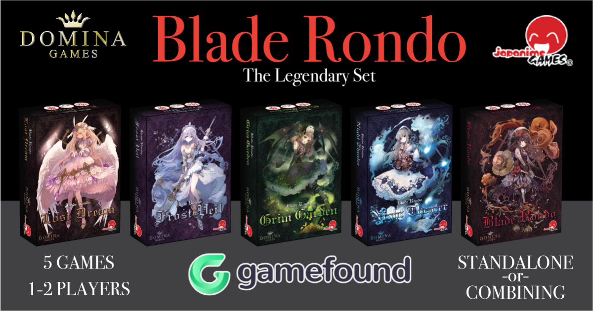 Blade Rondo by Japanime Games - Clear Sleeves Bundle - Gamefound