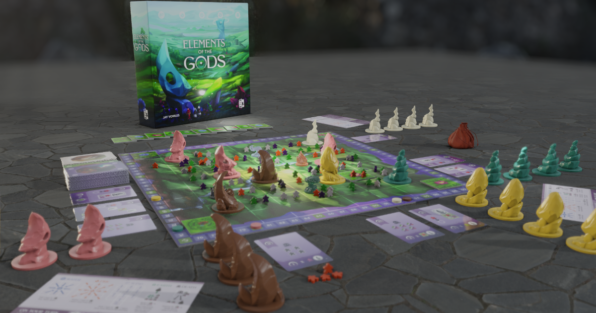 For Northwood! by Side Room Games Elements of the Gods Gamefound