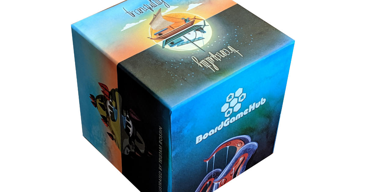 Tranquility a cooperative card game by Board Game Hub 4 copies of
