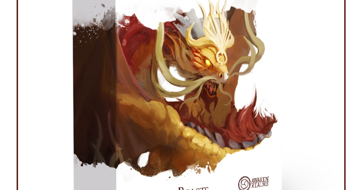 The Great Wall Reprint by Awaken Realms - [Sundrop] Ancient Beasts 