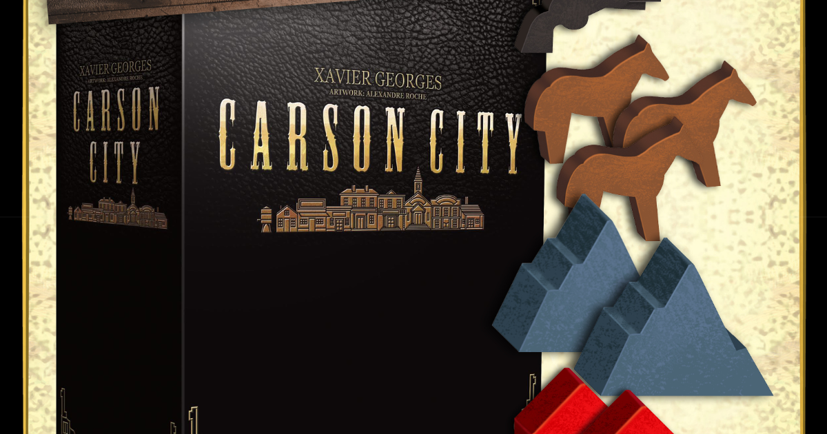 Carson City Big Box by Quined Games Carson City Big Box (Wood Pack