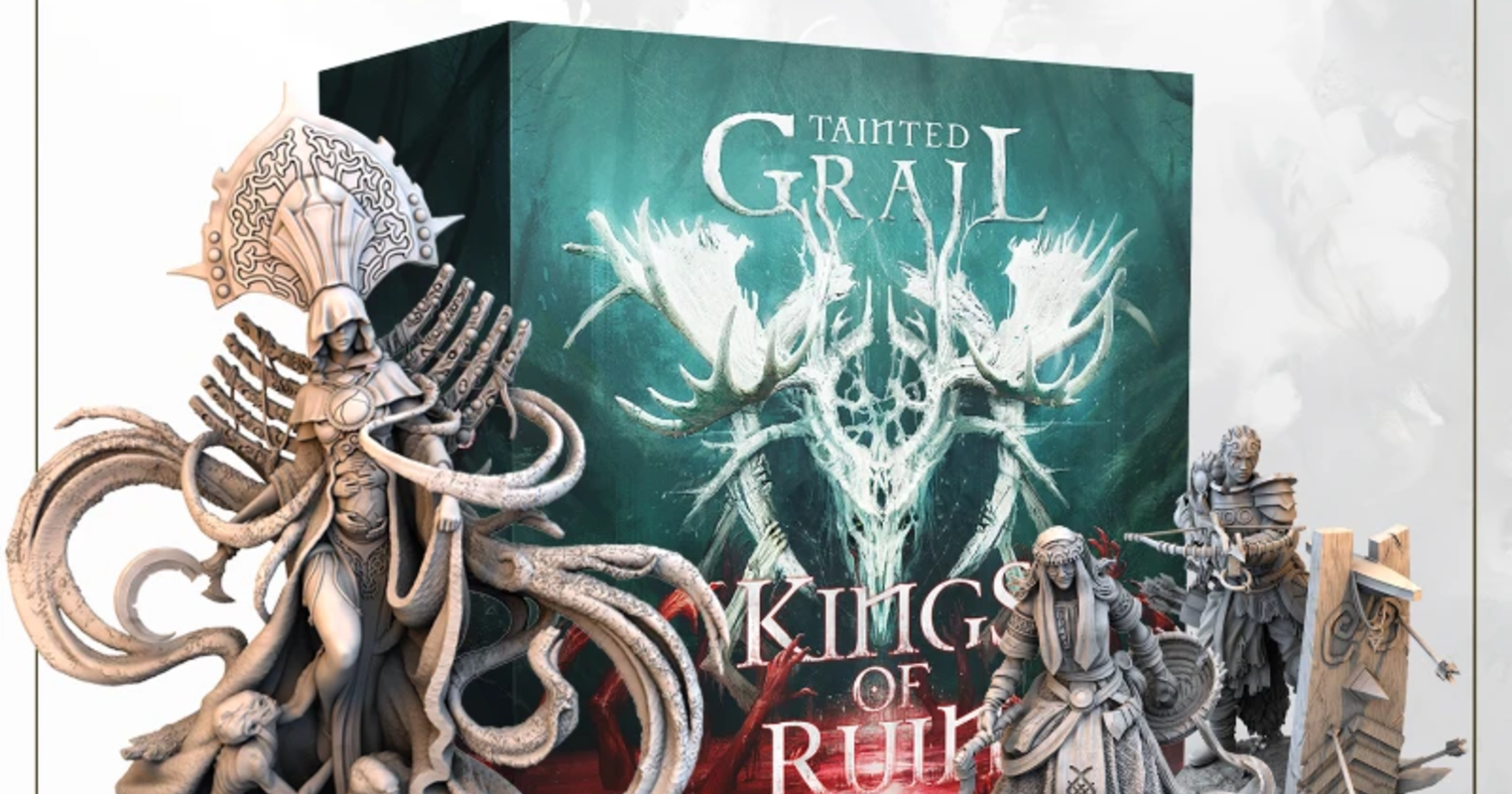 Acheter Tainted Grail - Kings of Ruin: Deluxe Exploration Journal - Awaken Realms - Jeux de société Acheter Tainted Grail - Kings of Ruin: Deluxe Exploration Journal - Awaken Realms - Jeux de société