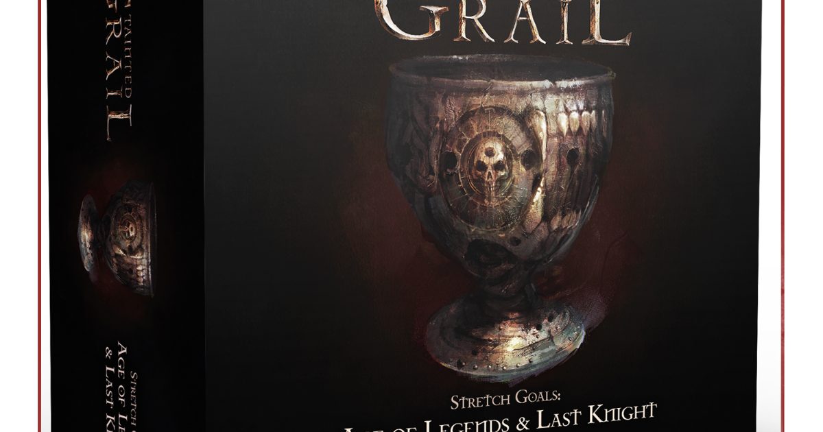 Awaken Realms Tainted Grail: Kings Of Ruin – Black Goat Miniatur-Erweiterung, Für 1–4 Spieler, Ab 14 Jahren
