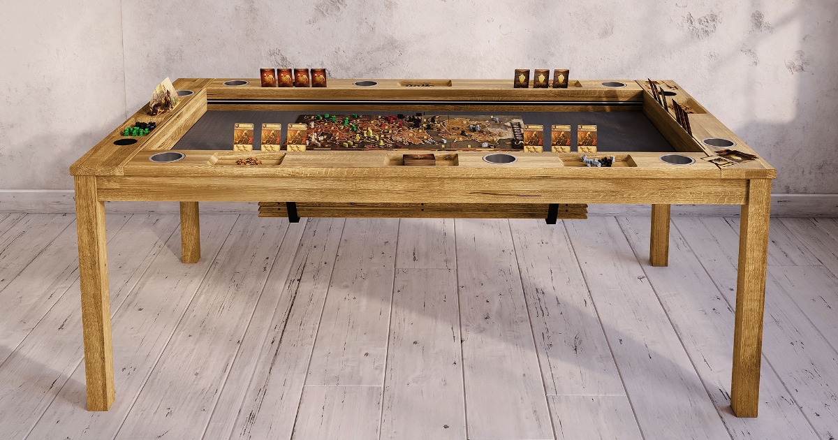 The Bristol Plus Gaming and Dining Table by Geeknson Team The