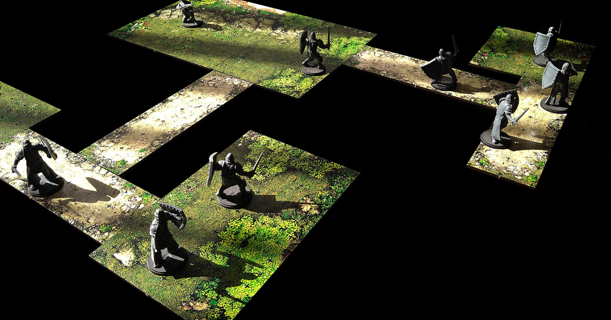 Modular System Map Maxi Mini Maps for RPG systems by Anomaly Presents - Modular Forest Map ...