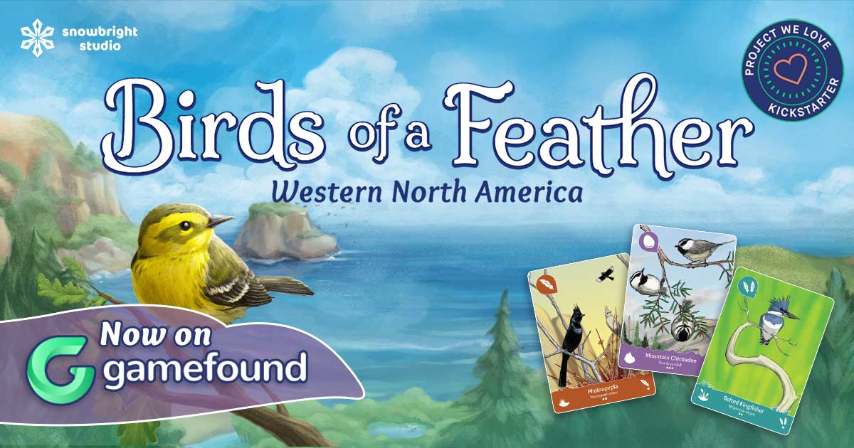 Birds of a Feather: Western North America by Snowbright Studio