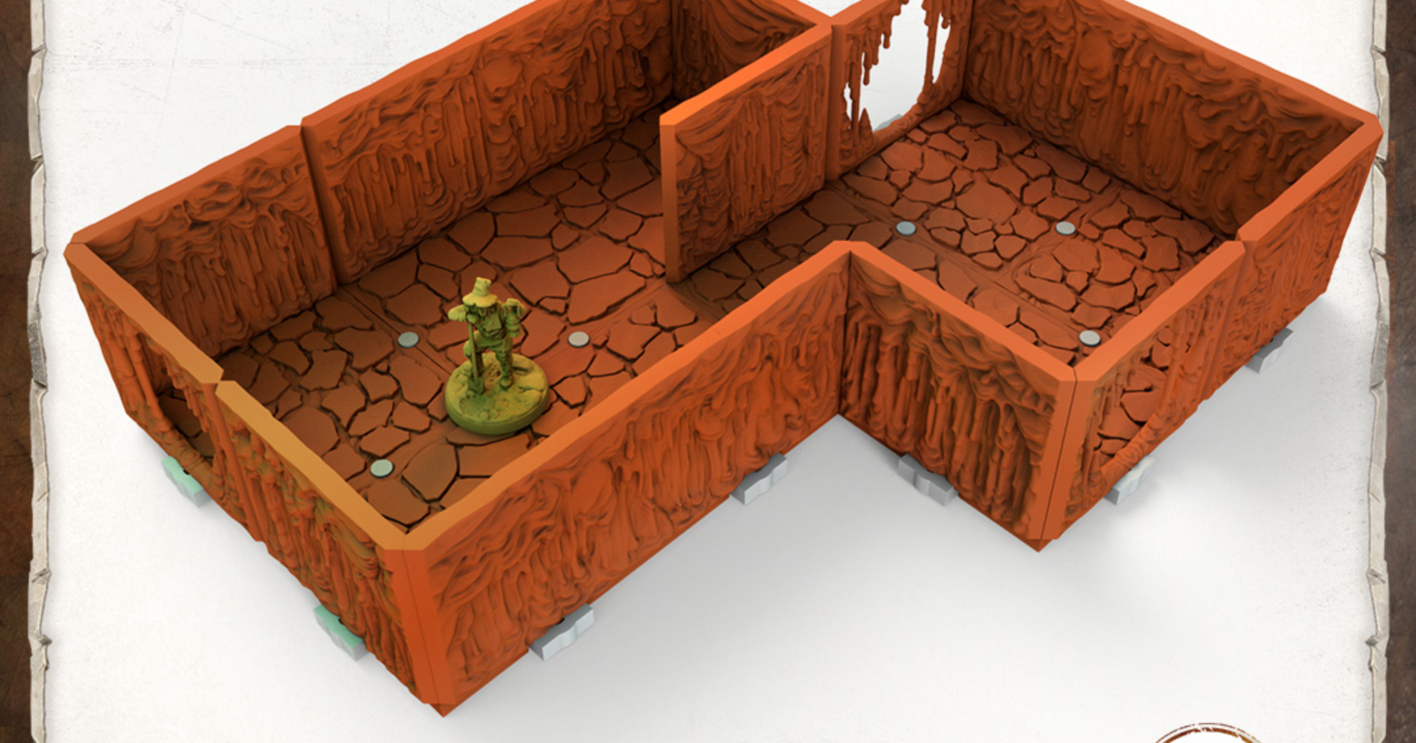 Dungeons & Lasers – Temple Of The Operators – Sci-Fi-Terrain Für Tabletop-Spiele