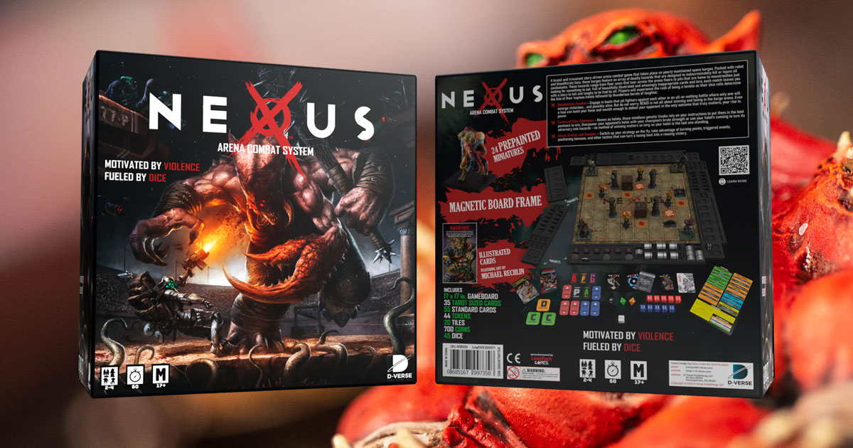 NEXUS: Arena Combat System, Board Game