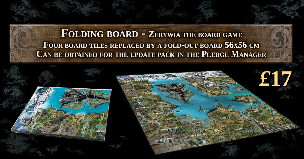 Zerywia The Board Game Reprint By Koliba Games Folding Board Gamefound