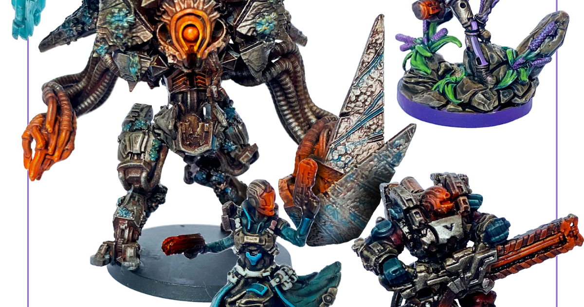 ISS Vanguard by Awaken Realms Everything painted Gamefound